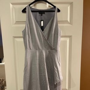 NWT Banana Republic Gray Flare Dress-Size 6